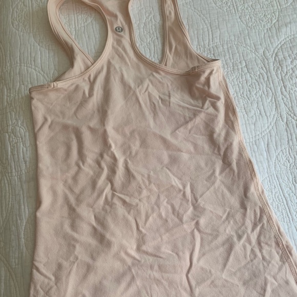 Pink Lululemon Racerback Tank - Picture 2 of 3